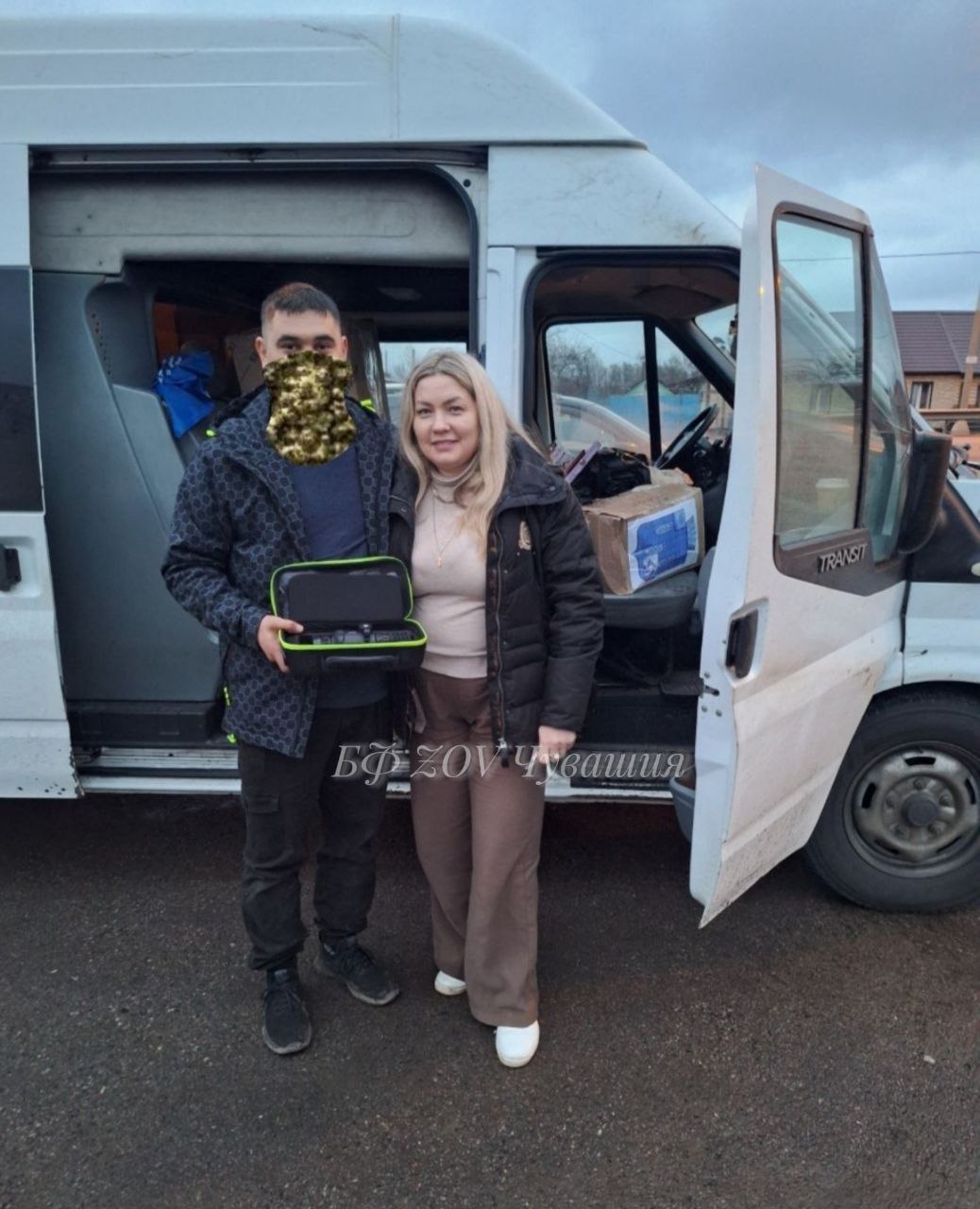 Ребята получили по #СБОР N268 технику: